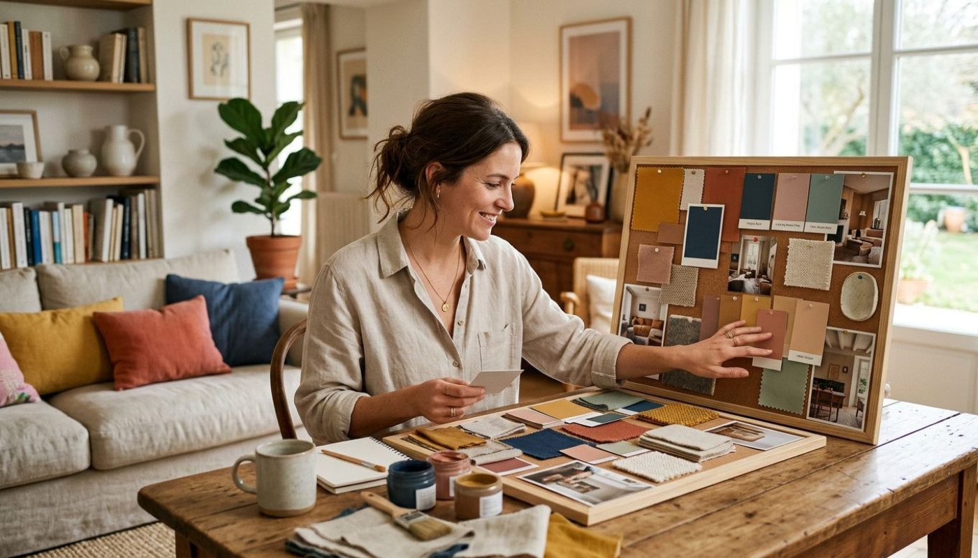 Peindre pour habiter l’émotion : comprendre le choix des palettes en décoration intérieure