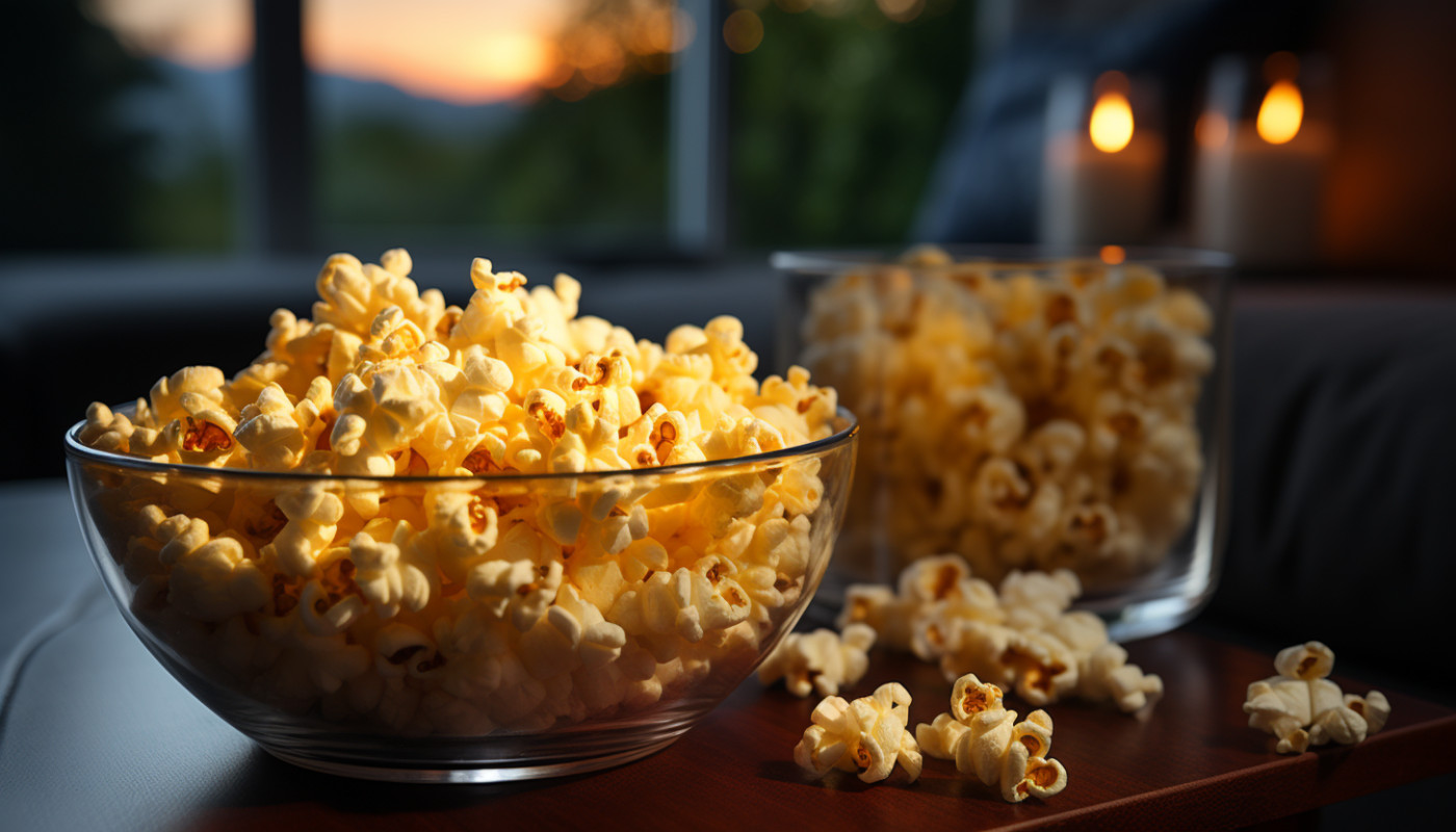 Pop-corn salé pour les moments de détente